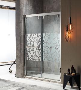 China Tempered Glass Sliding Door Shower Room Self Contained Shower Cubicle on sale