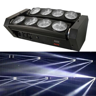 Best 8pcs 10watts whitle color moving head light beam wholesale