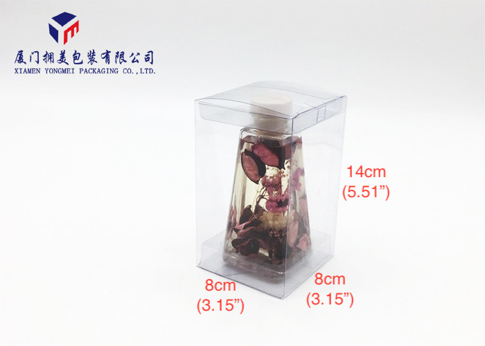 Best Two Inside Trays Rectangle Shape Clear Plastic Box Packging For Fragrance wholesale