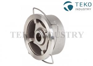 Investment Cast Stainless Steel Spring Loaded Wafer Type Non Slam Check Valve