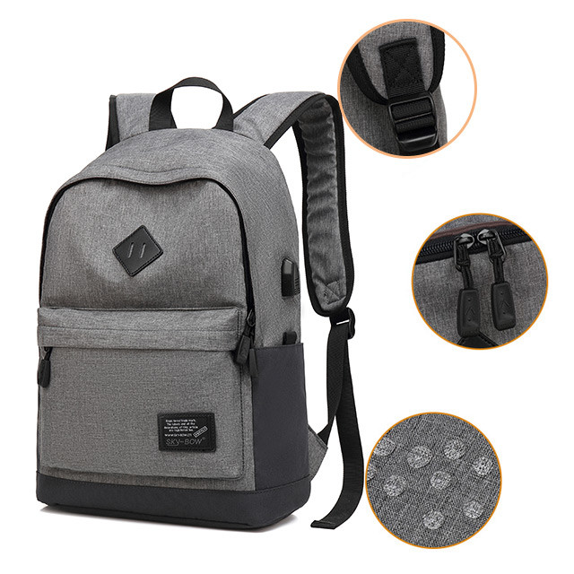 China Anti Theft Student School Backpack 18.5L Lightweight Laptop Rucksack on sale
