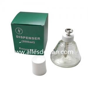 Best 200ml Cone type Glass Transparent  Alcohol Bottle wholesale