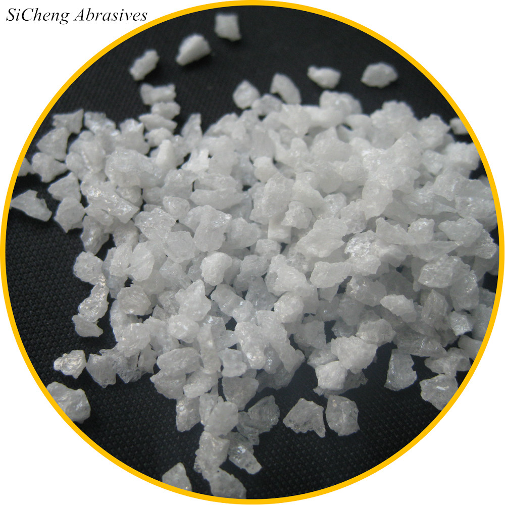 China Refractory materials White Fused Alumina /white fused aluminum oxide on sale