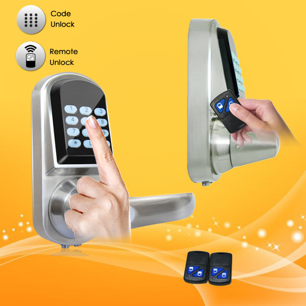 China High Sensitivity Smart Digital Door Lock , Remote Electronic Door Locks For Homes on sale