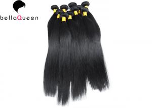 China 8 Inch - 30 Inch Straight Brazilian Human Hair Extensions Full Ending Double Drawn Weft on sale
