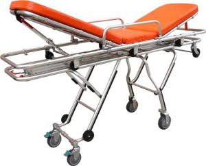 China Emergency Folding Rescue Stretcher Foldable Ambulance Collapsible Stretcher Emergency Medical Kit For Car on sale