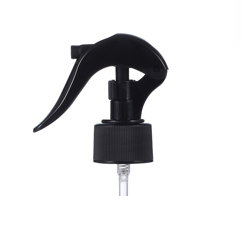 China 24mm 28mm 24/410 28/410 Trigger Sprayer Pump Black Plastic Mini Trigger Spray on sale