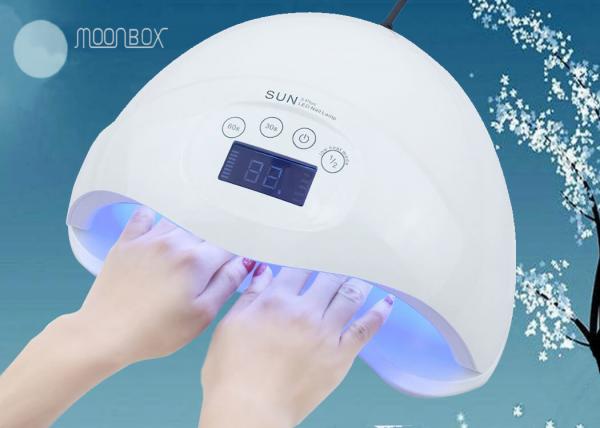 Cheap SUN 5 Plus 48w SUN LED Nail Dryer UV Gel  LCD Time Display For curing Gel Polish Nail Art Tool for sale