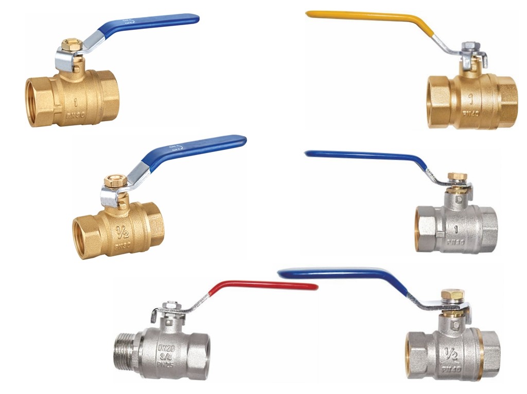 Brass full port  ball valves
