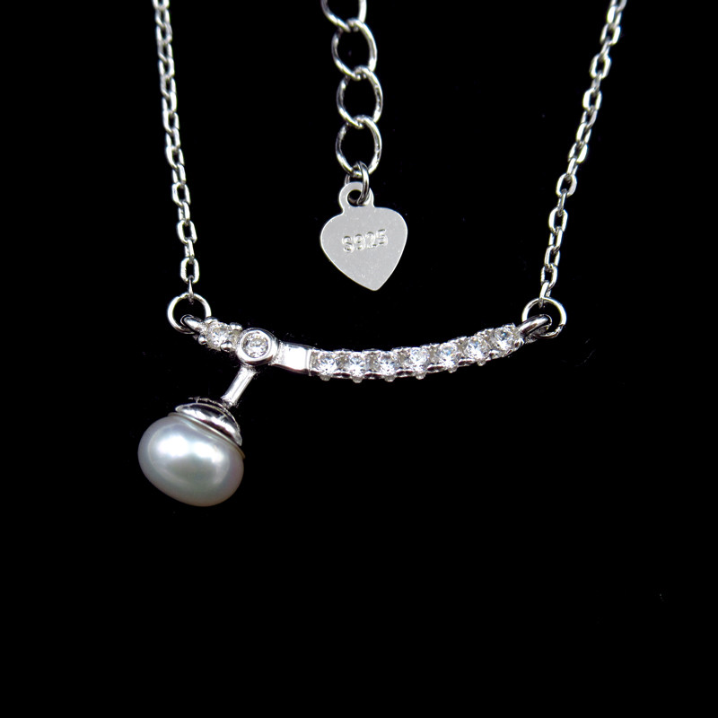 China Charming Sterling Silver Pearl Jewelry Sterling Silver Jewelers Display on sale