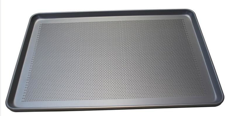 Cheap RK Bakeware China Manufacturer-Aluminum Perforated Baking Sheets/Bagel Screens for sale