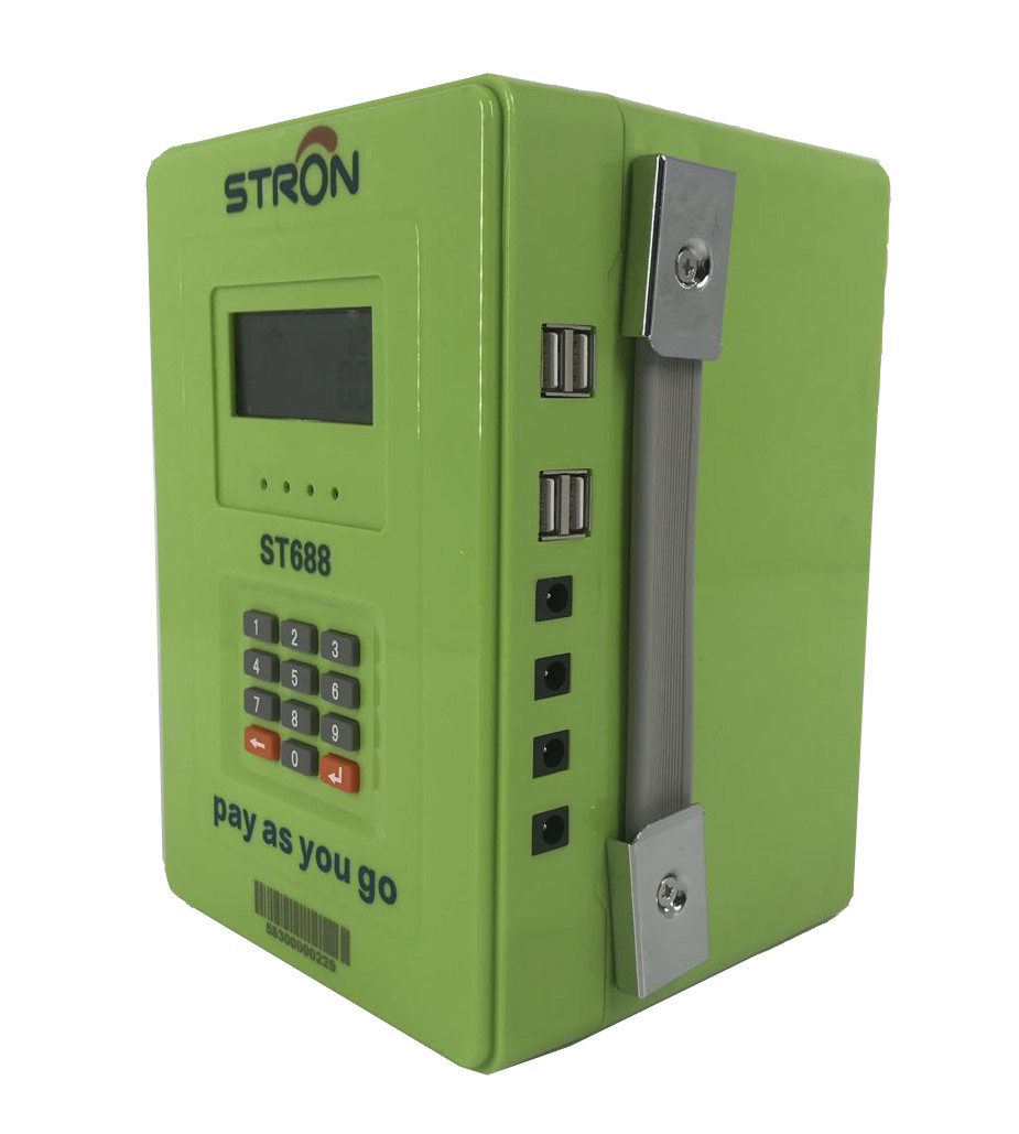 China 50HZ Pay As You Go Solar System , 18Ah Battery Solar Panel Charge Controller on sale