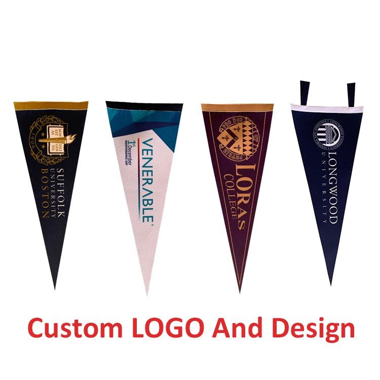 Best Silk screen printing Colorful Triangle Banner wholesale