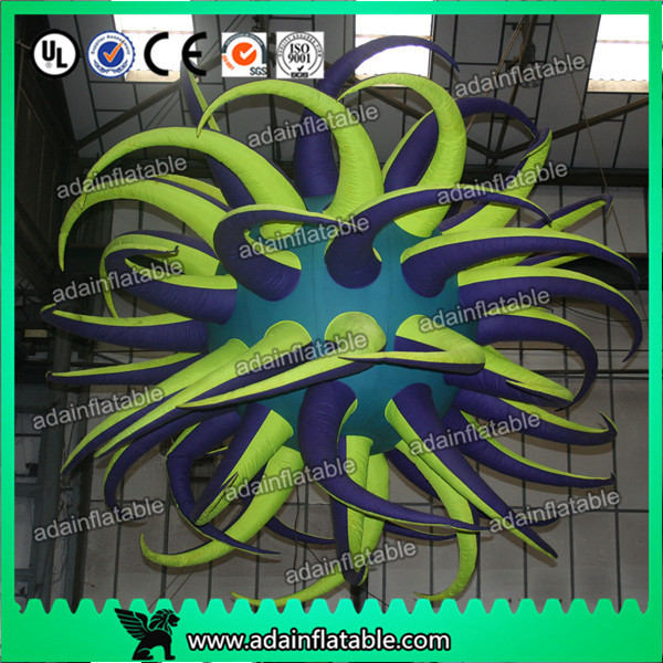 Best Beautiful Led Inflatable Bend Star Oxford Cloth Lucky Star For Stage Lighting wholesale