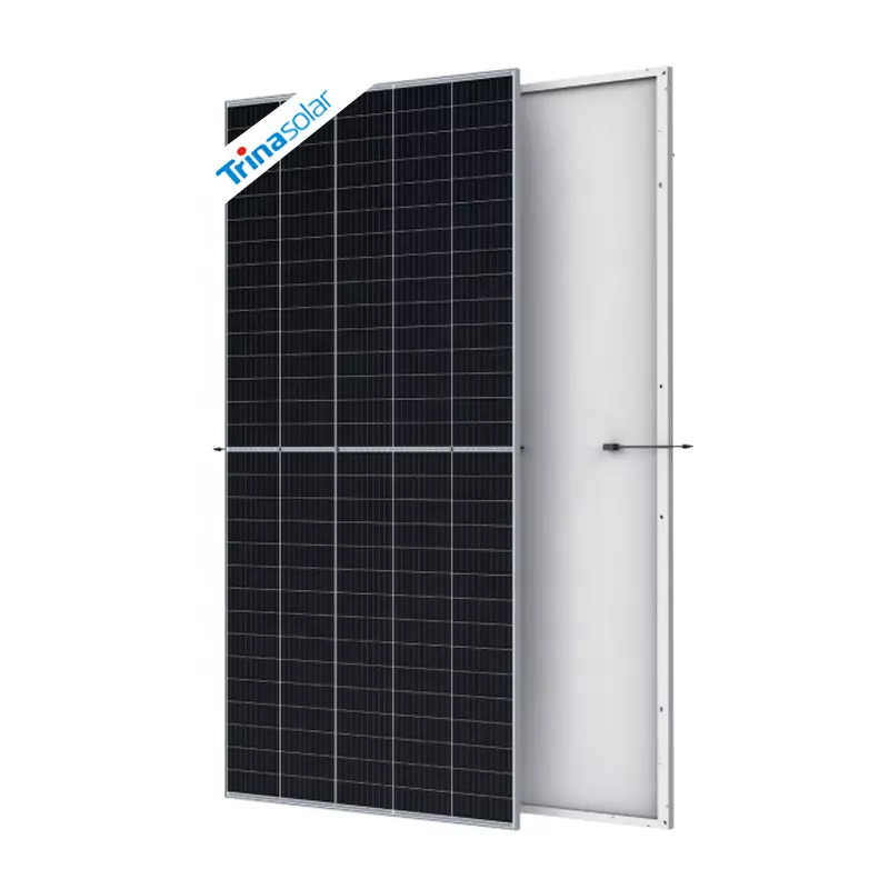 China 500w Trina Monocrystalline Solar Panels 166x166mm 150 Cell Module For Solar Power Generation System on sale