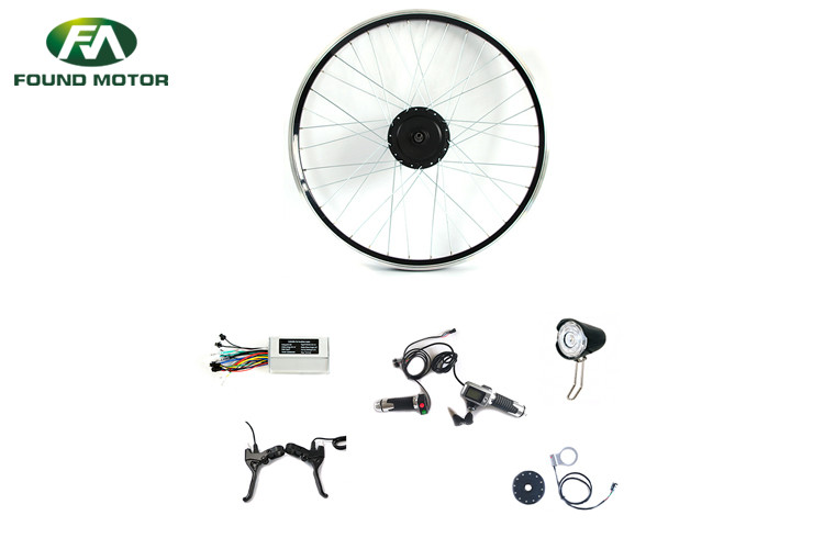 Electric Bike Conversion Kit 48V 350W with Optional Brake Lever