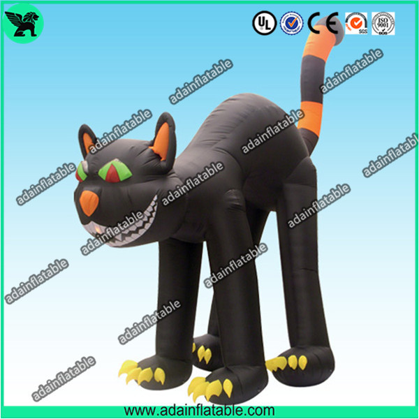 Best Halloween Advertising Inflatable Cat, Halloween Decoration Inflatable Cat wholesale