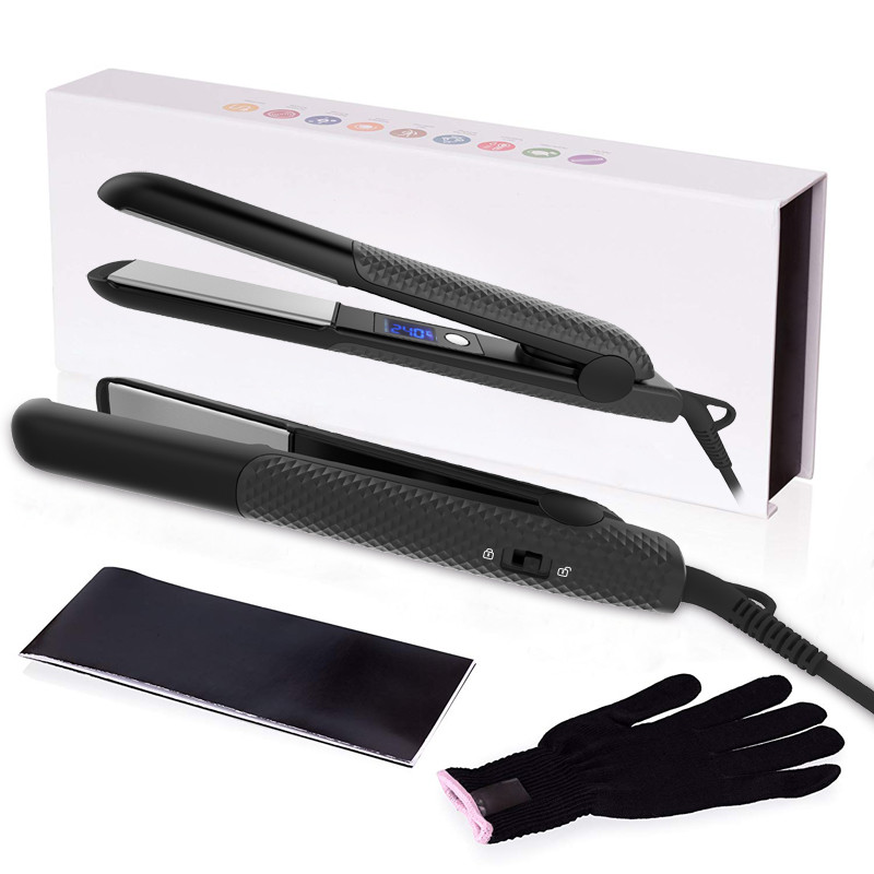 Best Customized LCD Digital Professional Hair Iron Straighteners ROHS Certifiation wholesale