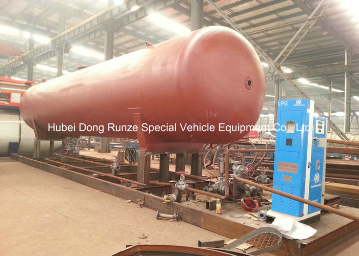 China 50000L LPG Gas Tank Skid Mounted , Propane Gas Tank For Mobile Gas Refilling on sale