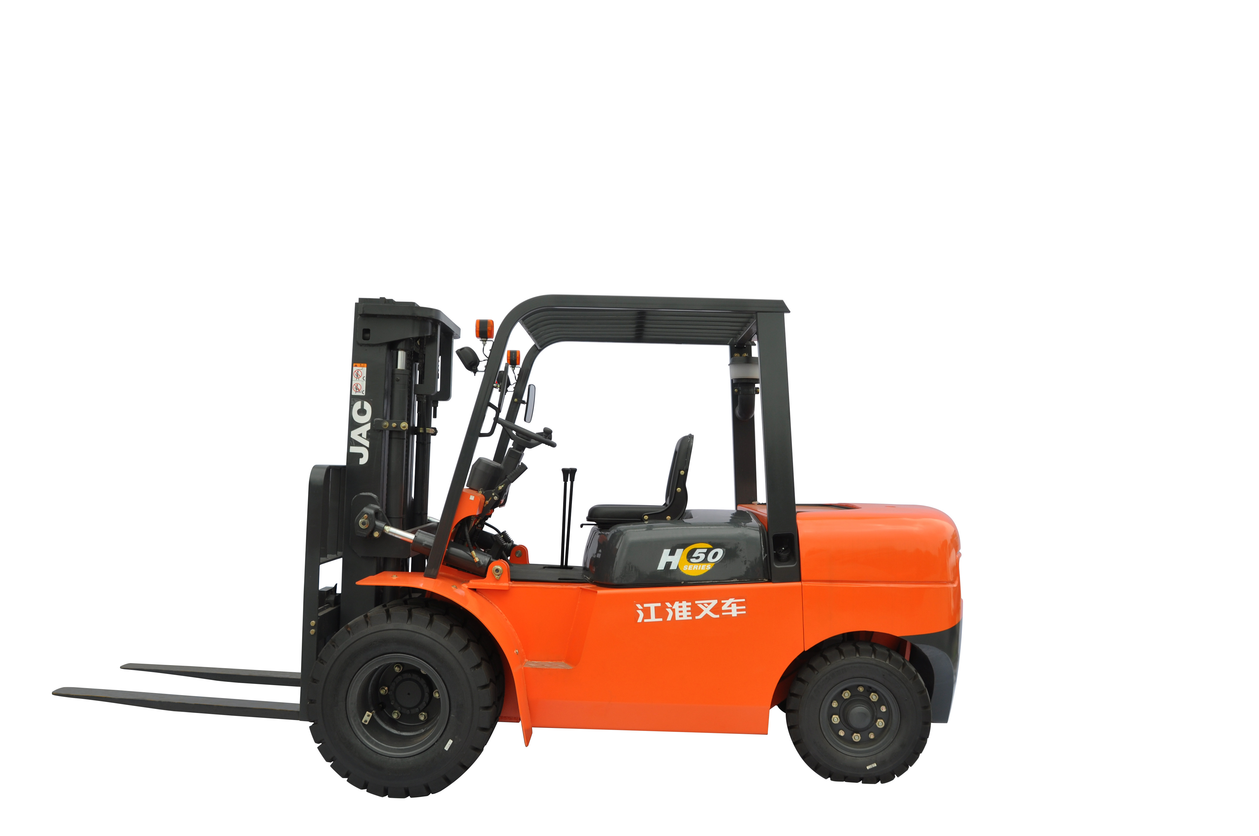Best Durable Warehouse Lifting Equipment 5 Ton Diesel Forklift With Side Sliding Fork wholesale