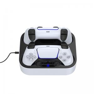 China USB C PS5 Dualsense Controller Charging Station With LED Indicator on sale