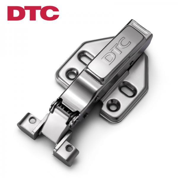 Aluminum Frame Glass Concealed Hinges For Cabinets Round Head Large Curved