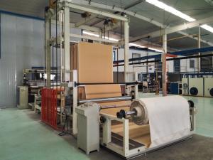 China PP Fibre Carpet Backing Machine , Bitumen Backed Carpet Tiles Auto Constant Temp on sale