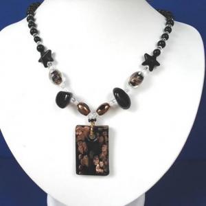 China Murano Glass Necklace on sale