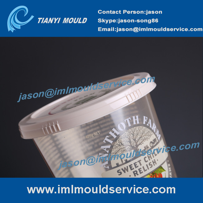 China 400ml plastic for thinwall injection mould products,plastic thinwall sweet containers mold on sale