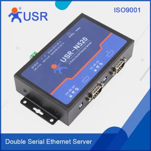 China [USR-N540] Industrial Four Serial port RS232/RS485/RS422 to Ethernet TCP Converter with Modbus function on sale