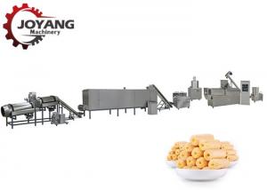 China 120-150kg/h Core Filling Pillow Snack Production Line Corn Puffs Making Machine on sale