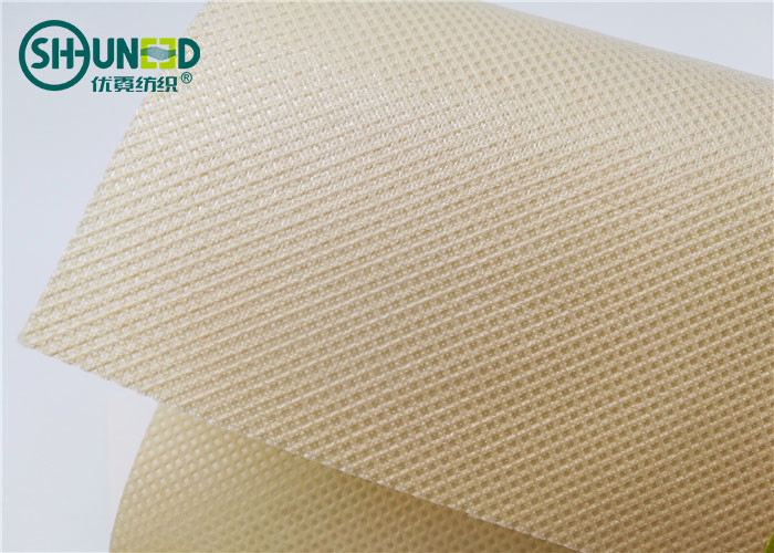 China Hydrophilic Polypropylene Spunbond Nonwoven Fabric With PE Film Lamination Square Pattern on sale