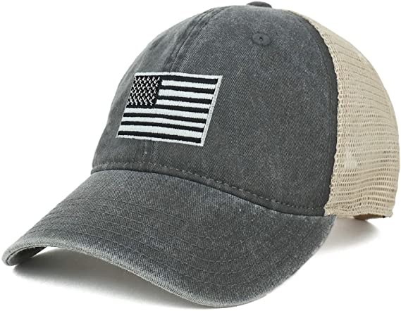 Best 62cm Unisex Retro 6 Panel Snapback Cap Camo Mesh Trucker Hat wholesale