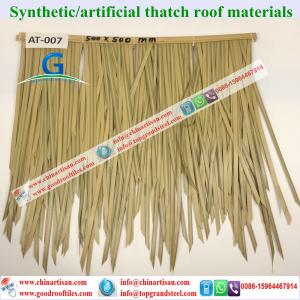 China Synthetic Thatch, Synthetic Thatch Suppliers and Manufacturers at China South Africa AT-007 on sale