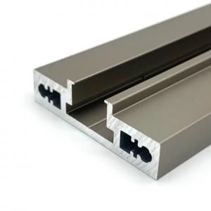 China Construction Aluminum Door Profile Sliding Glass Door Extrusion Slim Profile on sale