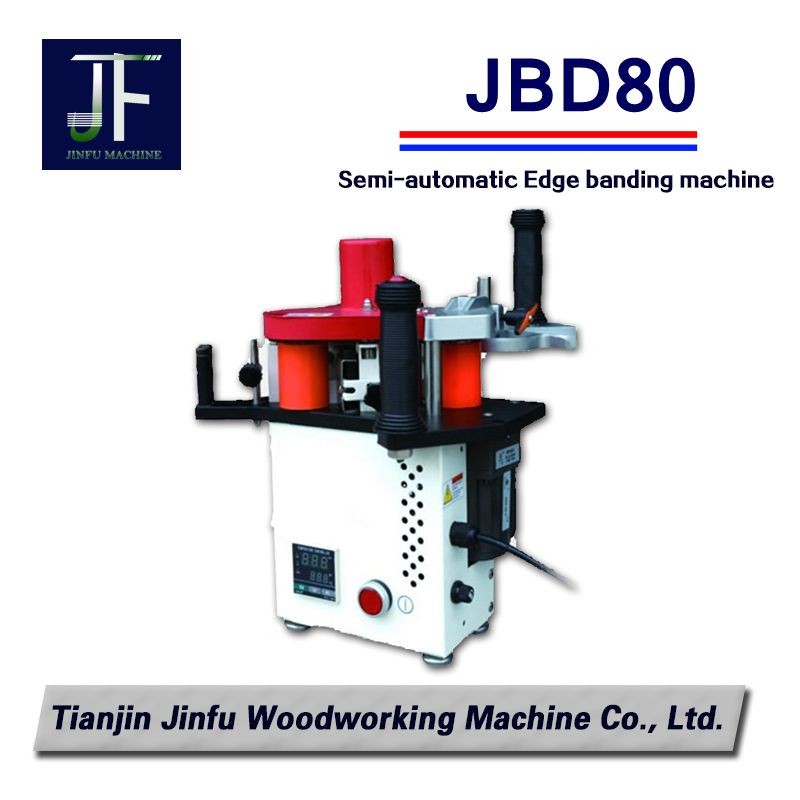 China JBD80 edge banding machine, edge bander, woodworking machinery on sale