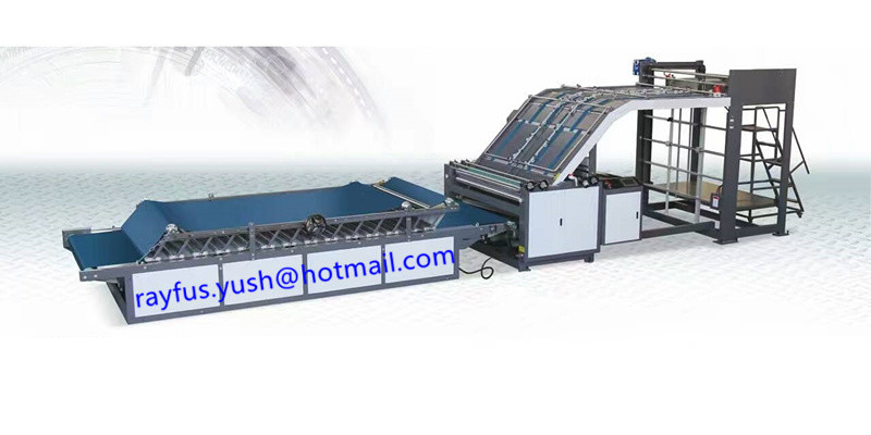 China High Table Carton Box Manufacturing Machine / Surface Paper Flute Laminator Machine on sale