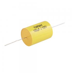 China CBB20 Polypropylene Audio Film Capacitors For Power Amplifier MKP 100uF Audio Capacitor on sale