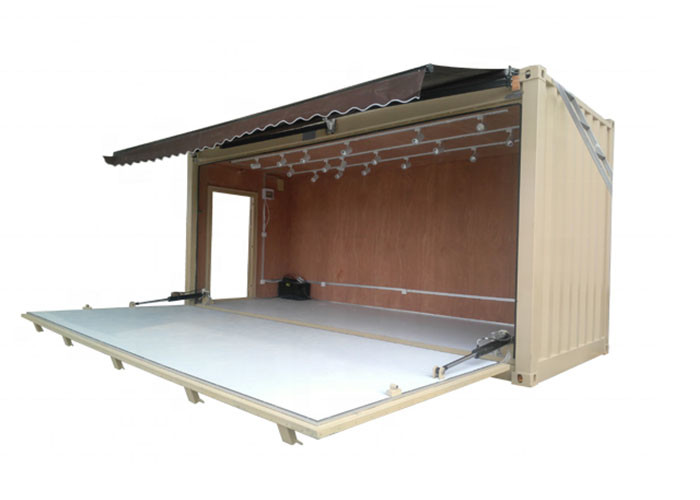 China Topshaw Wholesale Prefabricated Mobile Container Bar Used Shipping Container Bar for sale on sale