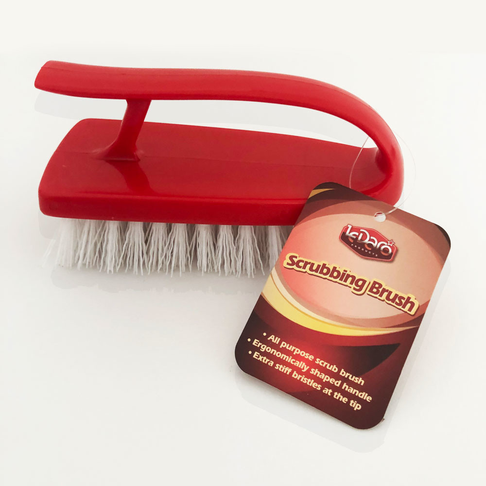 Best Stiff Bristles Hand Scrubbing Brush Non Slip Soft Grip Handle Household Cleaning Brush wholesale