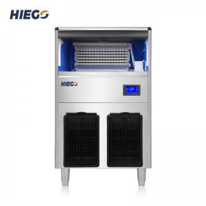 China 100kg/24h Air Cooled Cube Ice Making Machine With Digital Control Bar Counter Ice Maker on sale