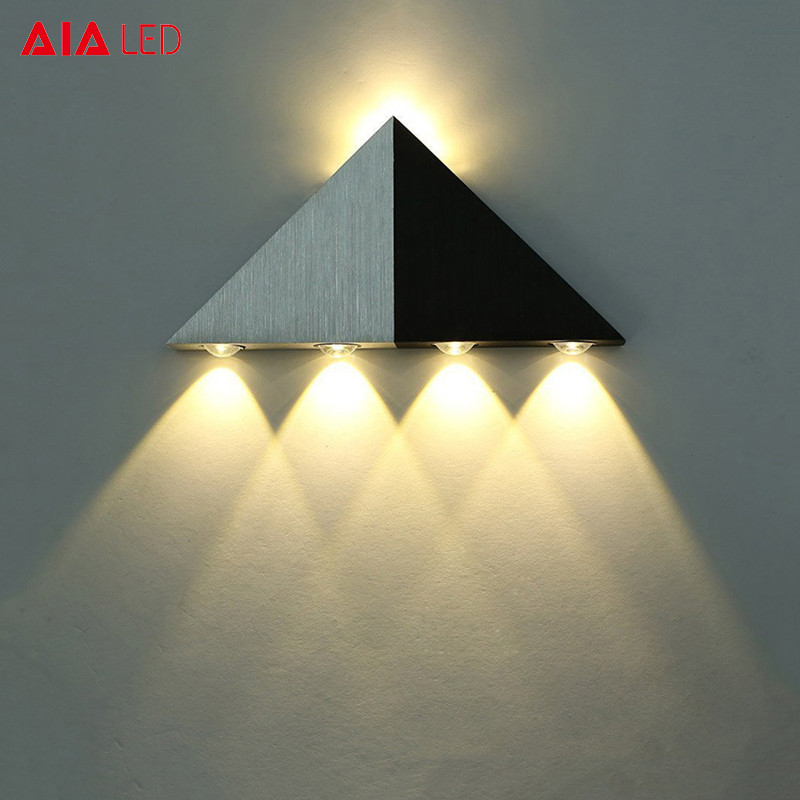Best Black+Silver LED wall light /inside led wall lamps for drawing room wholesale