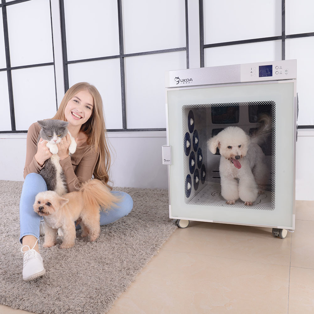 Portable Pet Drying Box 2700W Largr Space , CE Cage Dryer For Dogs
