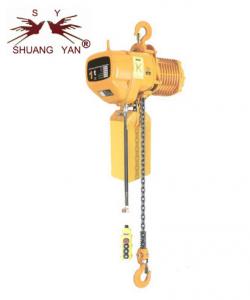 China 2 Ton Electric Chain Hoist Hook-Type For Warehouse Workshop And Construction Site on sale