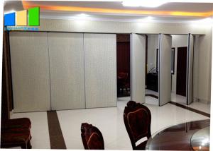 Best Nigeria Hotel Movable Partition Wall Acoustic Wooden Hanging Folding Partition Wall With Variety Color wholesale