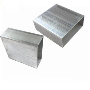 Best 6060 6061 6063 Aluminium Tile Trim , Rectangle Aluminum Profile Tubing wholesale