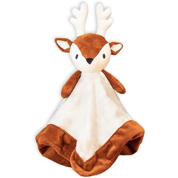 AZO Free 10 Inches Baby Appease Towel With Stuffed Toy