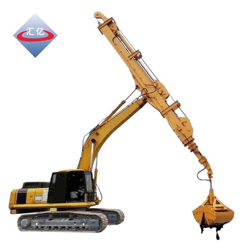 Best 23 Ton Mounted Digger Dipper Arm 15200mm Long Reach Excavator Booms wholesale