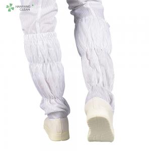 Best Durable and reusasble PU sole anti-static ESD Cleanroom boots cleanroom esd booties wholesale
