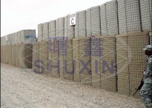 China Anti Corrosion Hot Dip Galvanized 5mm Hesco Sand Barrier on sale